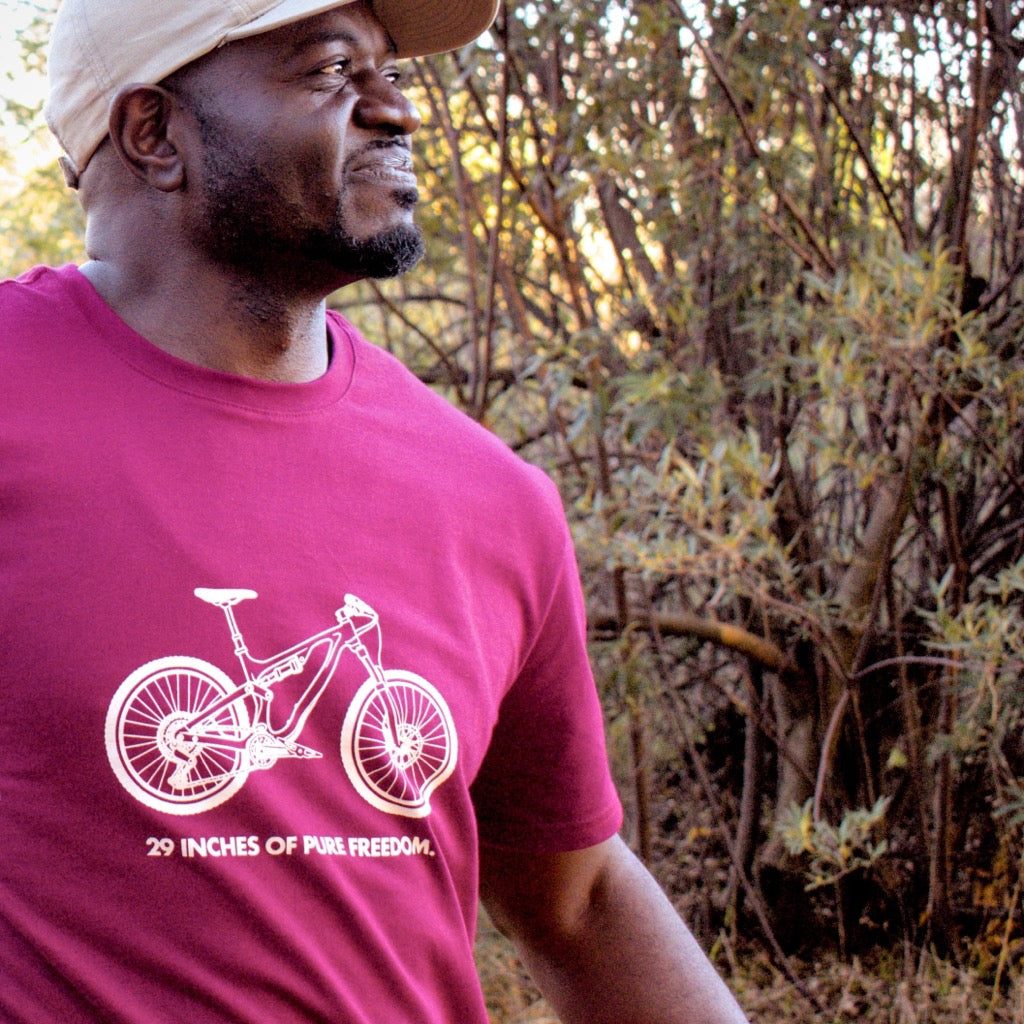 Pure Freedom Maroon Tee