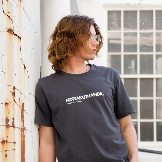 I Love You in Xhosa Charcoal Tee