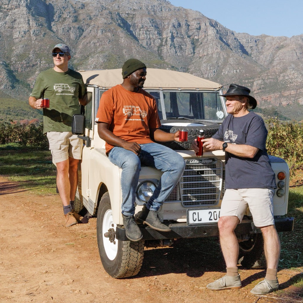 Pure Pleasure African Olive Tee - Land Rover