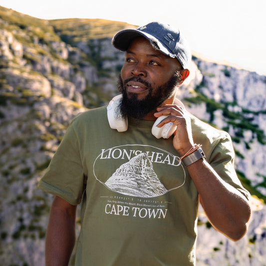 Lion's Head African Olive Tee