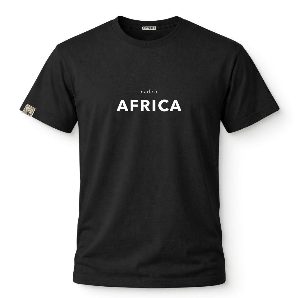 Made in Africa Black Tee