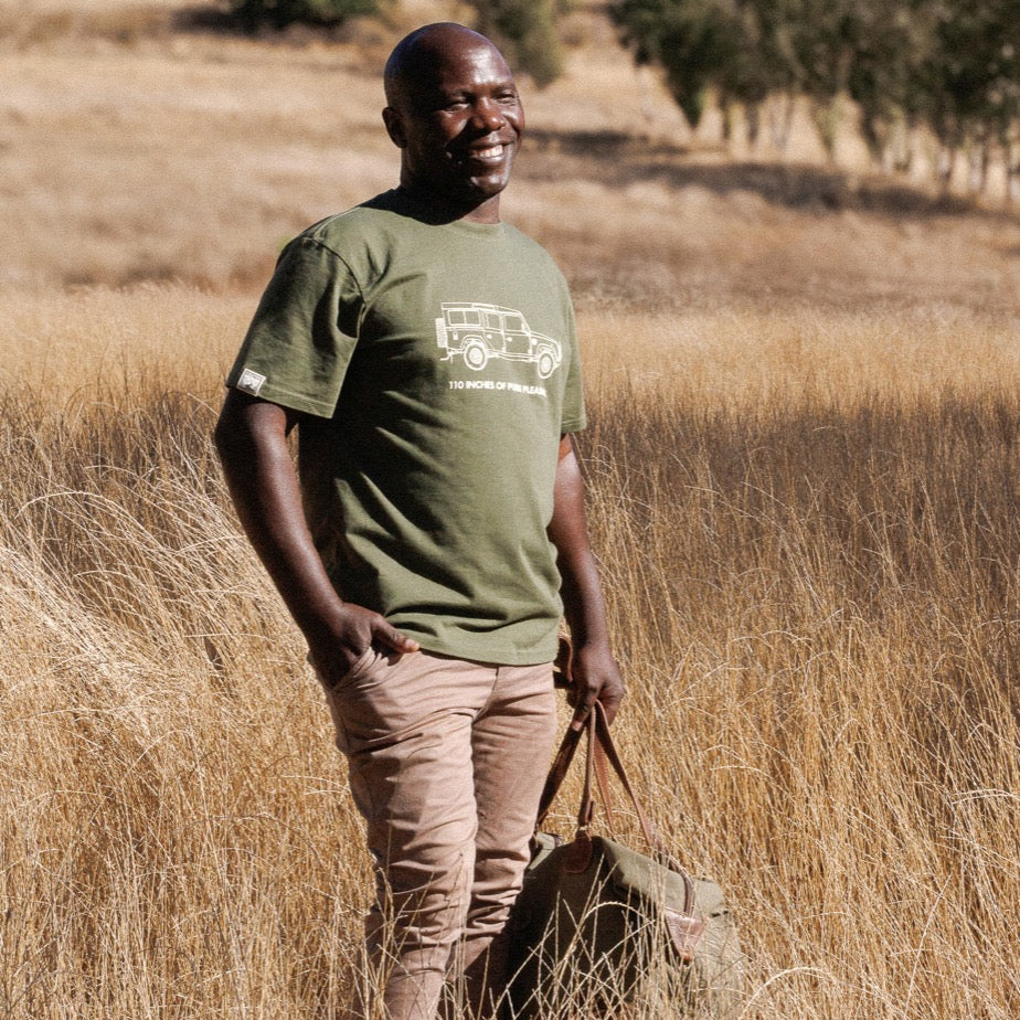 Pure Pleasure African Olive Tee - Land Rover