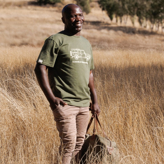 Pure Pleasure African Olive Tee - Land Rover