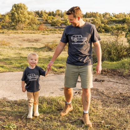 Absolute Trust Charcoal Tee - Land Cruiser