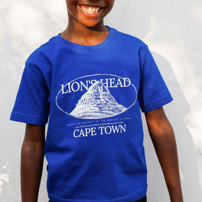 Lion's Head Kid's Royal Blue Tee
