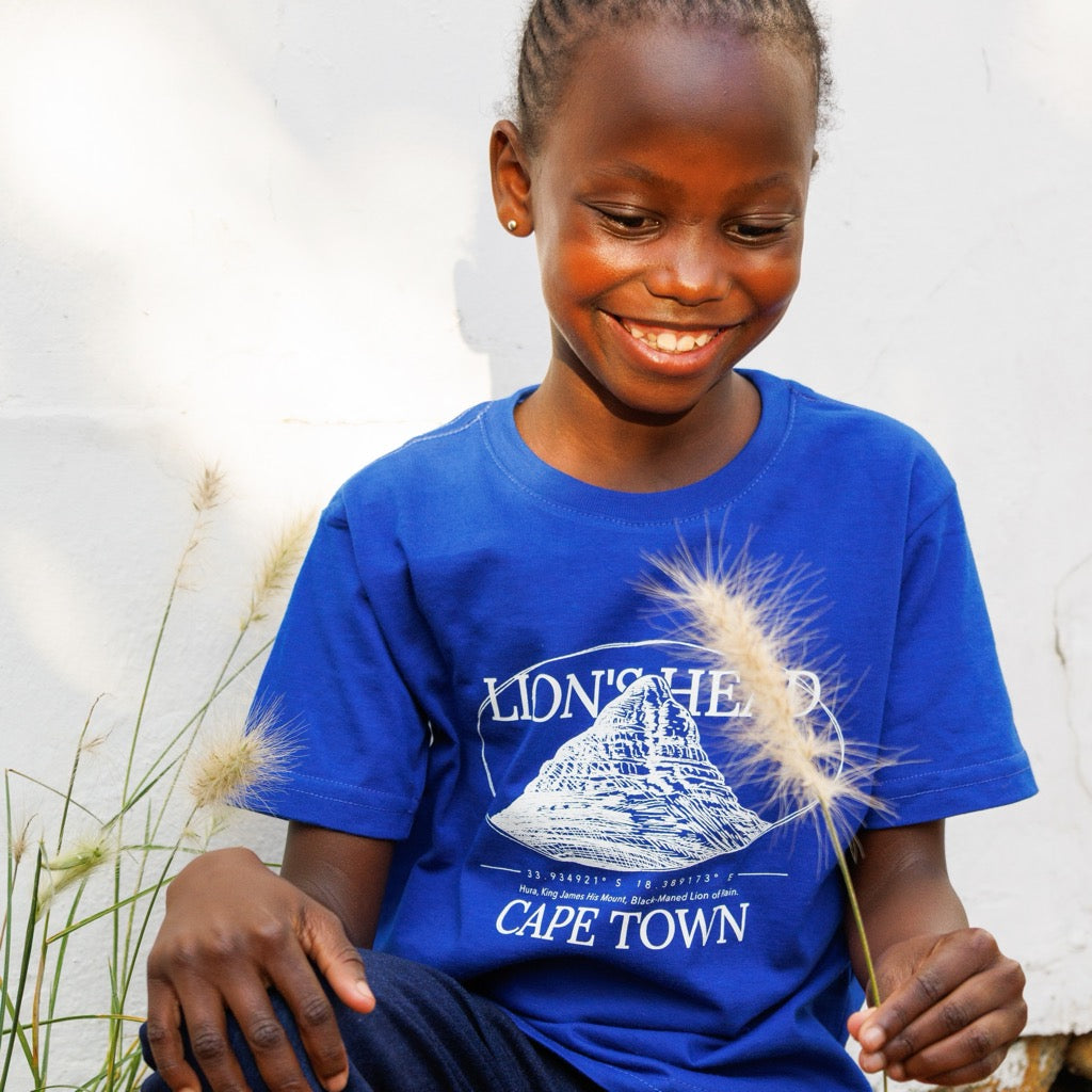 Lion's Head Kid's Royal Blue Tee