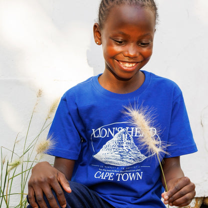 Lion's Head Kid's Royal Blue Tee