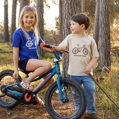 Pedal Power Kid's Royal Blue Tee