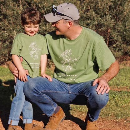 Stellenbosch Map Kid's African Sage Tee