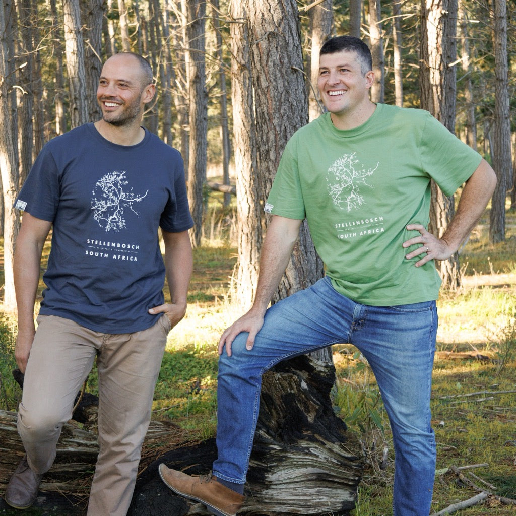 Stellenbosch Map African Sage Tee