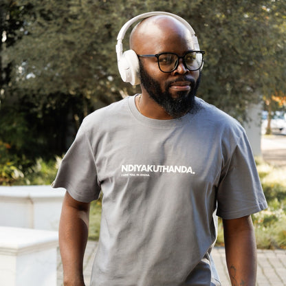 I Love You in Xhosa Light Grey Tee