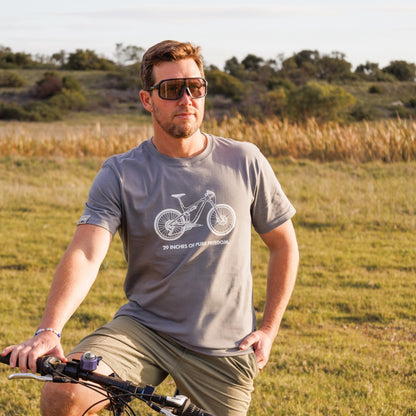 Pure Freedom Light Grey Tee