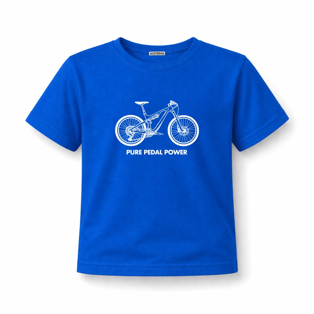 Pedal Power Kid's Royal Blue Tee