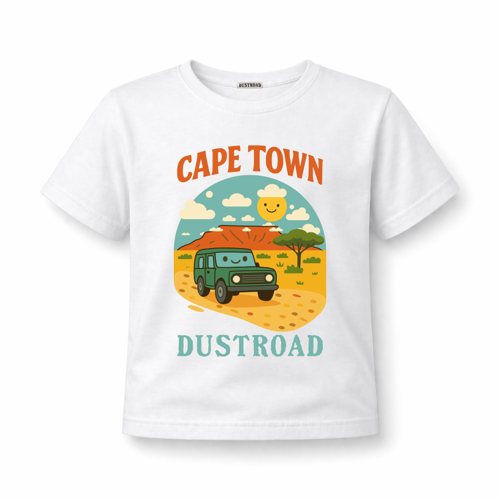 Dustroad Kid's White Tee