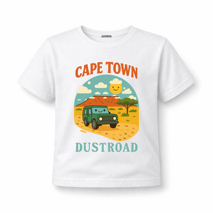 Dustroad Kid's White Tee