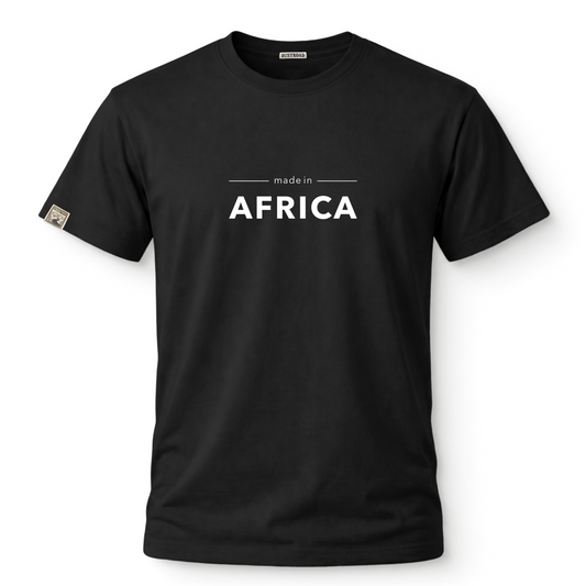 Made in Africa Black Tee