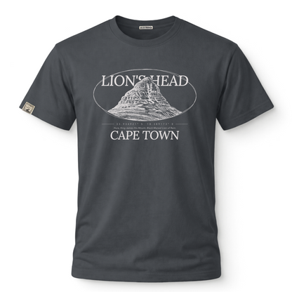 Lion's Head Charcoal Tee
