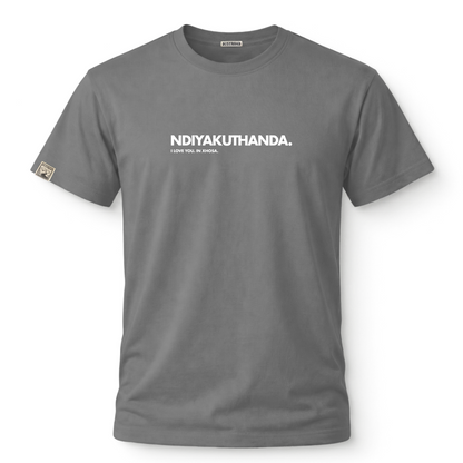 I Love You in Xhosa Light Grey Tee