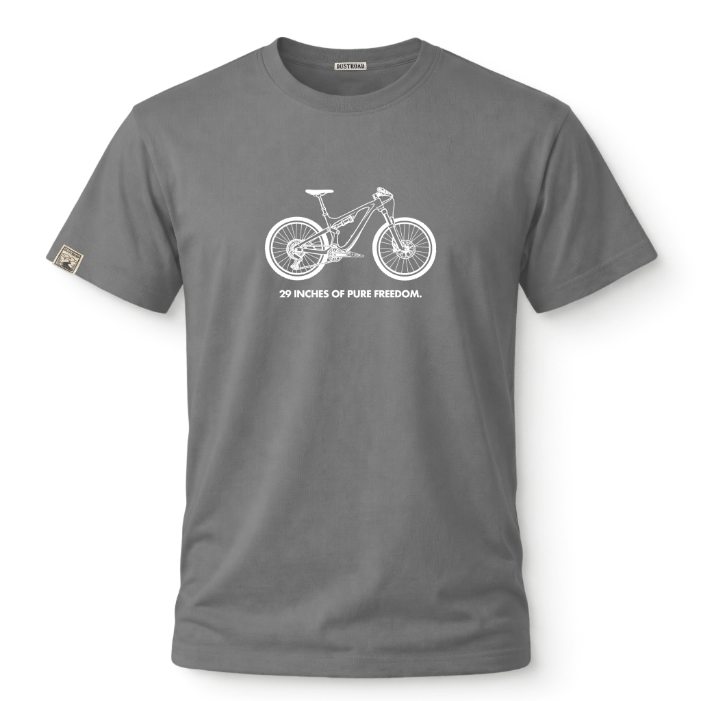 Pure Freedom Light Grey Tee