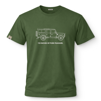 Pure Pleasure African Olive Tee - Land Rover