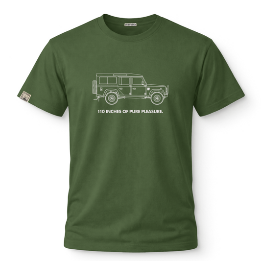 Pure Pleasure African Olive Tee - Land Rover
