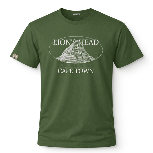 Lion's Head African Olive Tee
