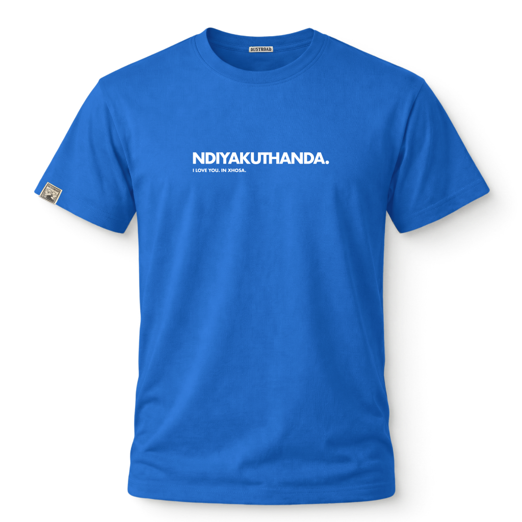 I Love You in Xhosa Royal Blue Tee