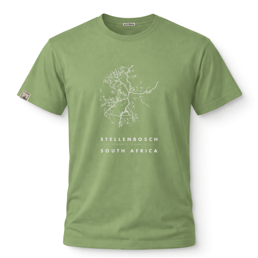 Stellenbosch Map African Sage Tee