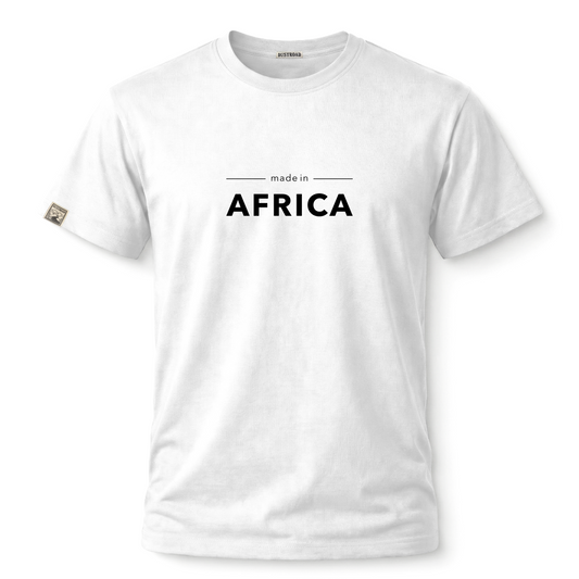 Made in Africa White Tee